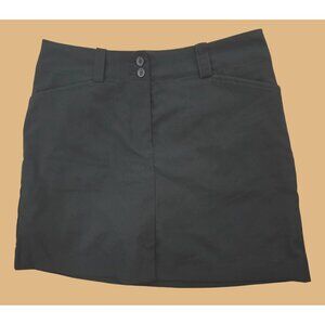 Nike Golf Black Dri-Fit Skort Size 6 Womens Athletic Skirt
